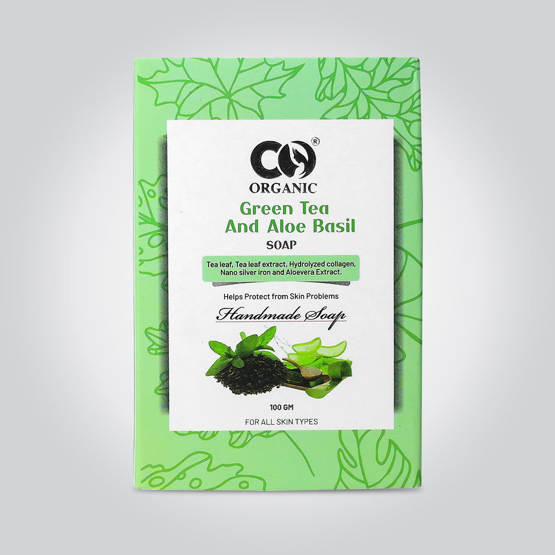 Greem Tea & Aloe Basil Soap