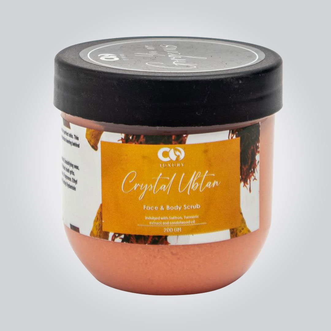 Crystal Ubtan Face & Body Scrub